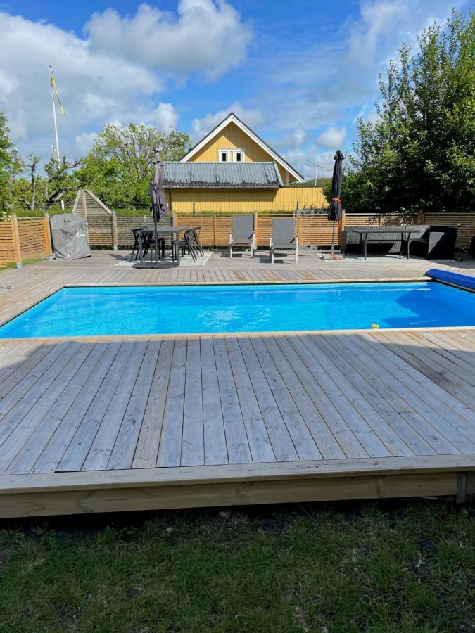 Stuga Naera Havet Och Centrum Halmstad Luaran gambar